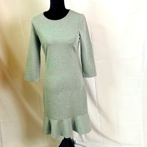 Banana Republic LongSleeve Gray midi Dress